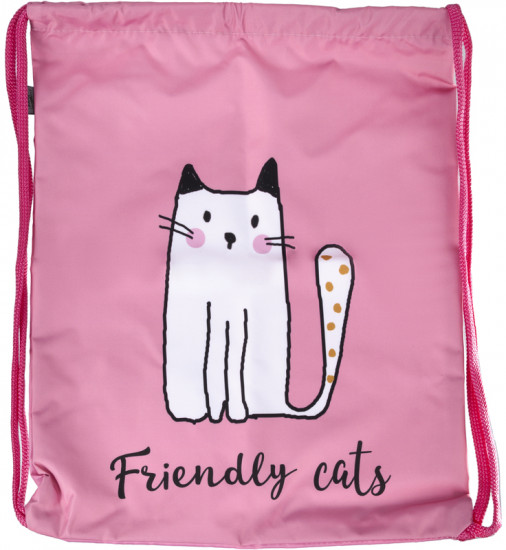Мешок для обуви «Friendly cats»