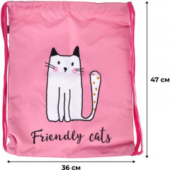Мешок для обуви «Friendly cats» - Фото 6