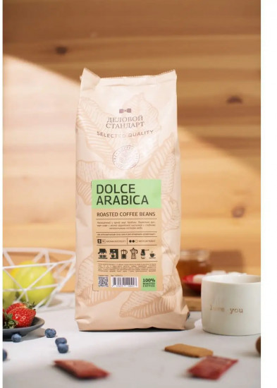 Кофе в зернах жареный «Dolce Arabica»
