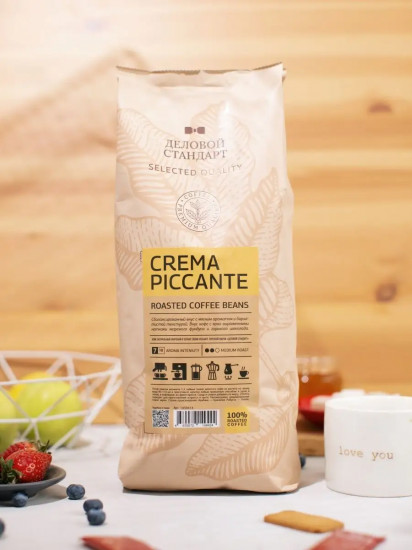 Кофе в зернах жареный «Piccante Crema»