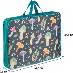 Папка для тетрадей с ручками «Грибы» - Фото 3