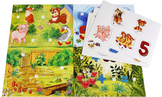 Игра развивающая с липучками «Считай-ка»