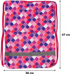 Мешок для обуви «Клетка» - Фото 1