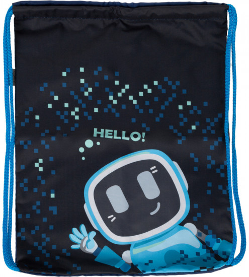 Мешок для обуви «Robot Hello»