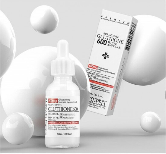 Осветляющая ампульная сыворотка для лица с глутатионом «Bio-Intense Glutathione White Ampoule»