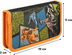 Пенал односекционный «Дино Комикс» - Фото 4