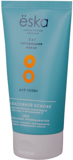 Массажное масло и лубрикант 2-в-1 на масляной основе