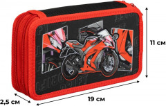 Пенал двухсекционный «Urban Moto» - Фото 4