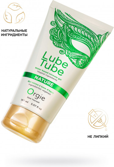 Гель интимный на водной основе «Lube Tube Nature»