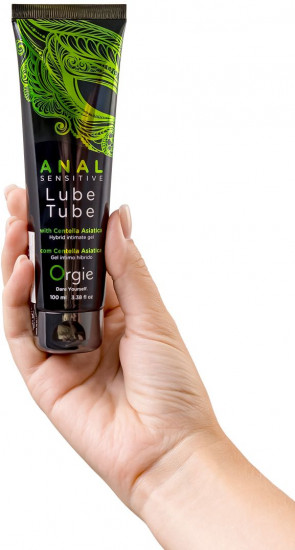 Лубрикант анальныйна гибридной основе ORGIE Lube Tube Anal Sensitive с гиауроновой кислотой - 100 мл.