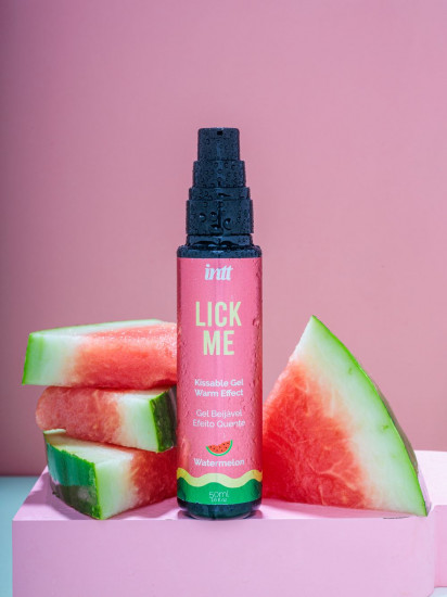Гель с согревающим эффектом и ароматом арбуза «Lick Me»