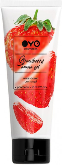 Лубрикант на водной основе с ароматом клубники «Aroma Gel Strawberry»