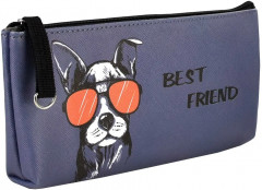 Пенал-косметичка «Собака в очках» - Фото 1