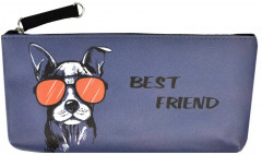 Пенал-косметичка «Собака в очках» - Фото 2