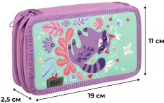 Пенал двухсекционный «Енот» - Фото 4