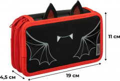 Пенал двухсекционный «Летучая мышь» - Фото 4