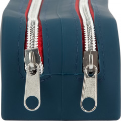 Пенал-косметичка двухсекционный «Кроссовки» - Фото 4