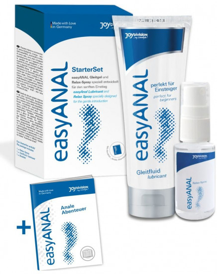 Набор лубрикантов для анального секса «Easy anal Starter Set»