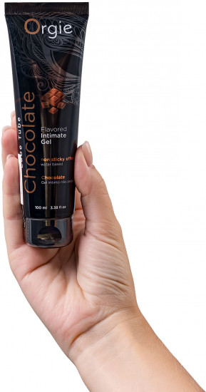 Гель интимный на водной основе с шоколадным вкусом «Lube Tube Chocolate»