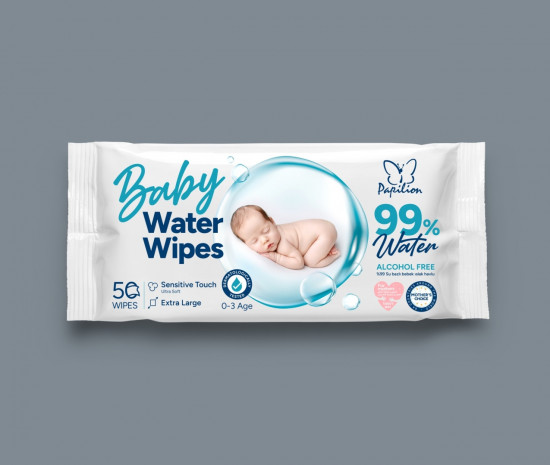 Салфетки влажные детские «Baby Water Wipes»