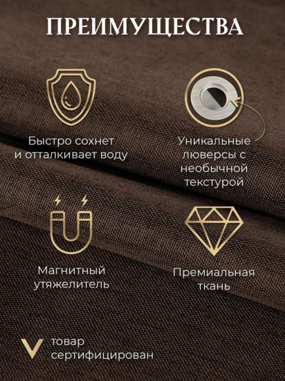Штора для ванной