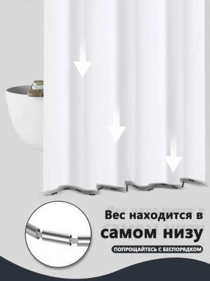 Штора для ванной