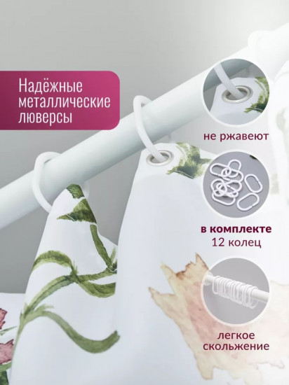 Штора для ванной