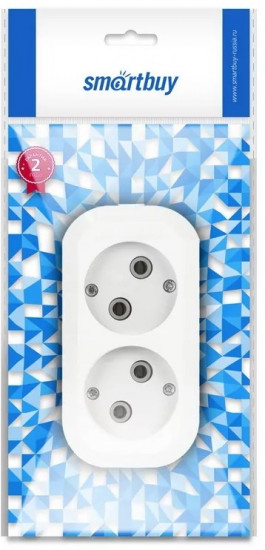 Колодка без заземления Smartbuy SBE-10-2-00-N