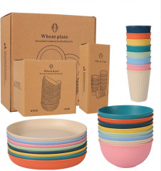 Набор посуды из пшеничной соломы - Фото 6