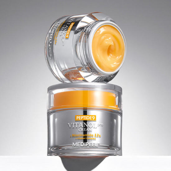 Лифтинг-крем для ровного тона лица с пептидами и 12% ниацинамида «Peptide 9 Vitanol PRO Cream»