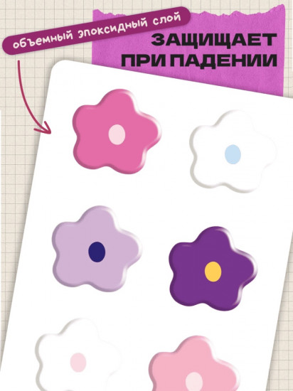 Набор наклеек для телефона