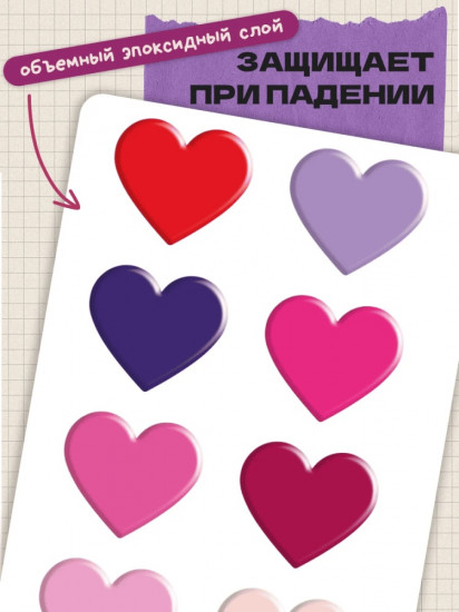 Набор наклеек для телефона