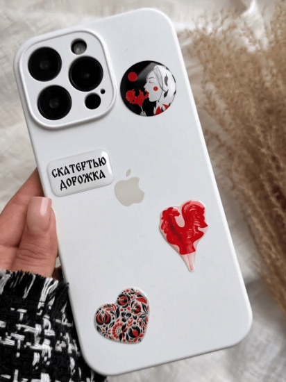 Набор наклеек для телефона