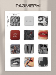 Набор наклеек для телефона - Фото 1