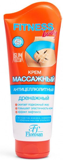 Крем для тела массажный антицеллюлитный