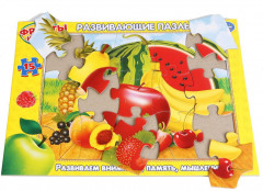 Пазл в рамке «Фрукты и Ягоды» - Фото 1