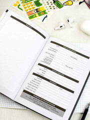 Планинг школьный с наклейками «Тут без оценок» - Фото 2