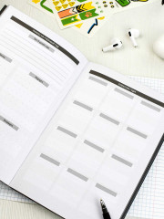 Планинг школьный с наклейками «Тут без оценок» - Фото 5