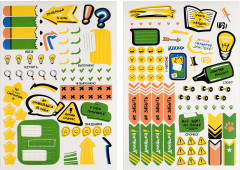 Планинг школьный с наклейками - Фото 2