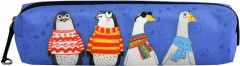 Пенал школьный «Пингвины и гуси» - Фото 1