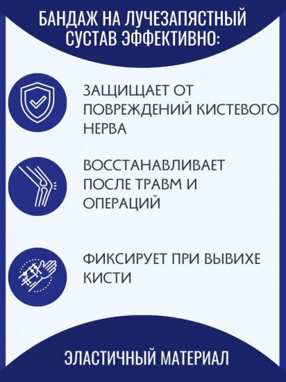 Бандаж на запястье