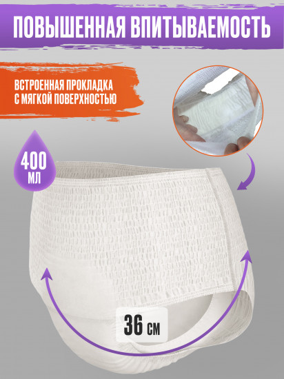 Гигиенические трусы с прокладкой одноразовые «Comfort»