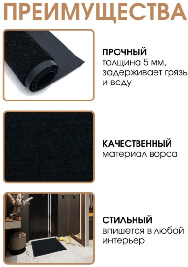 Коврик придверный