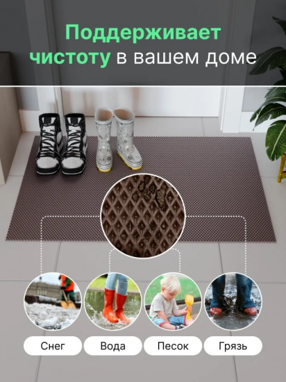 Коврик придверный