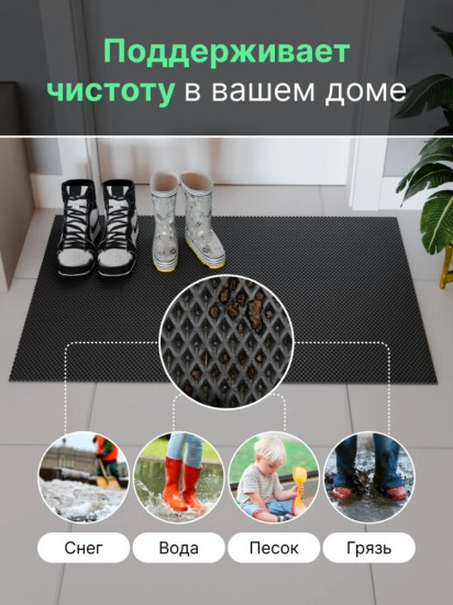 Коврик придверный