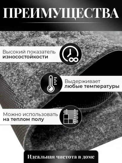 Коврик придверный