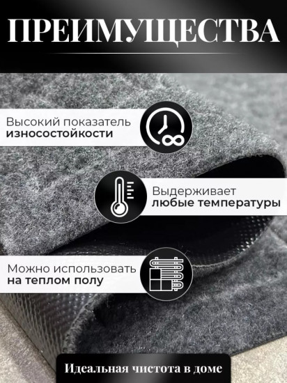 Коврик придверный