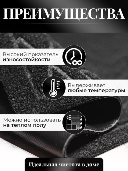 Коврик придверный