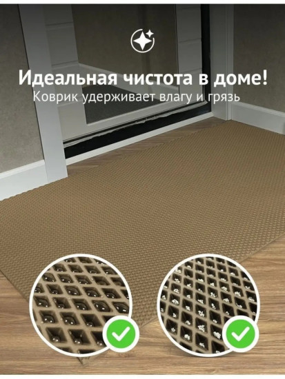 Коврик придверный