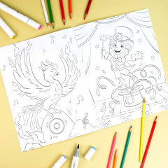 Раскраска для детей «Фэнтези» - Фото 4
